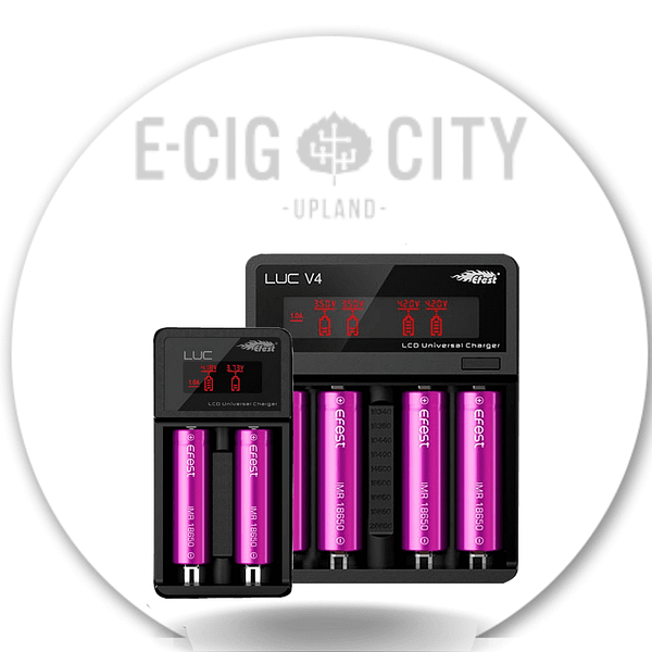 Efset Battery Charger LUC 2 / LUC 4 - Ecig City Upland CA