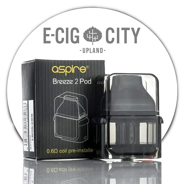 Aspire Breeze 2 Pod w/ .6 Coil | E-cig City Upland CA