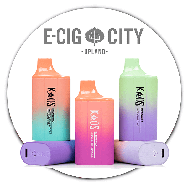 KAOS Disposable 6000 Puffs 5% by Snow Wolf - Ecig City Upland CA