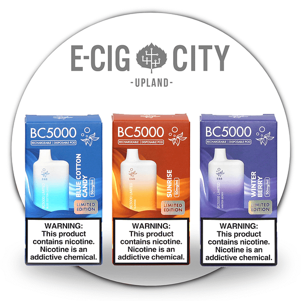 EB BC5000 5K Puff Disposable 5% | E-cig City Upland CA