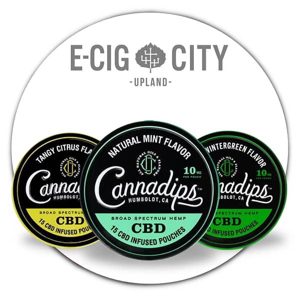Cannadips CBD Pouches | E-cig City Upland CA