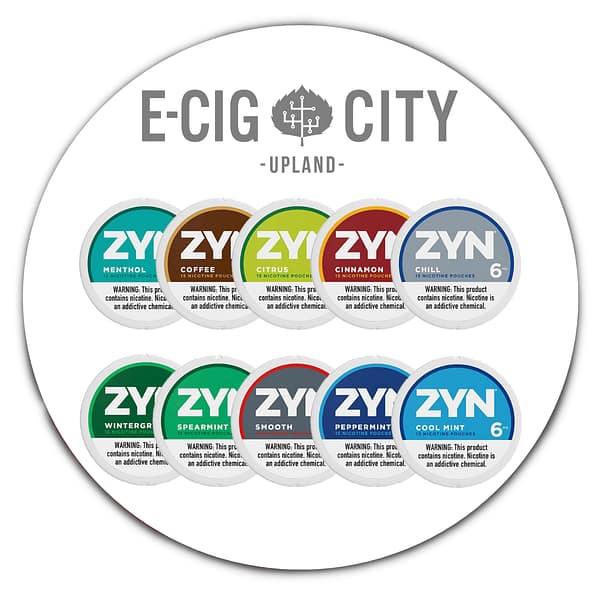 ZYN Nicotine Pouches | E-cig City Upland CA